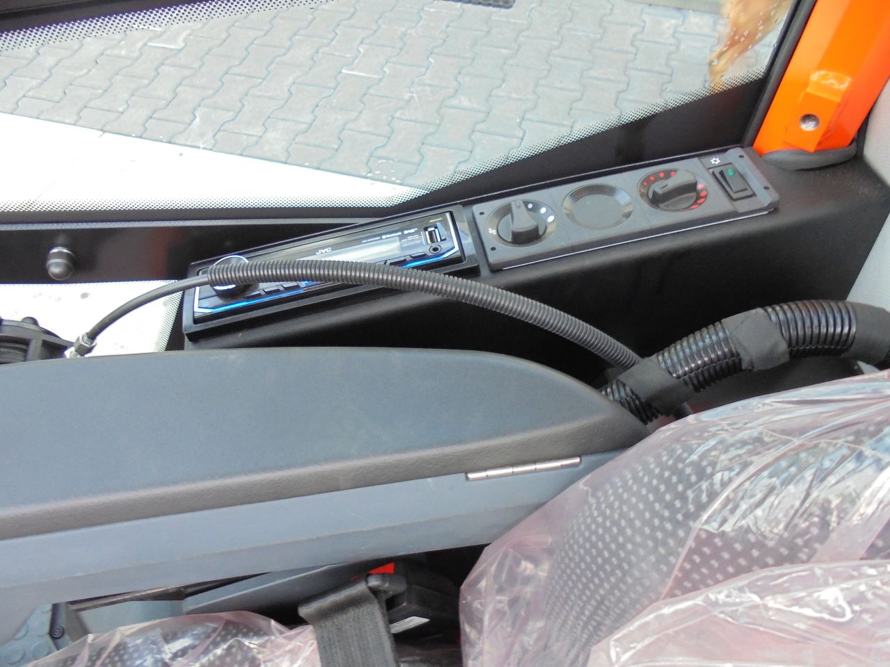 Nw,holder X45,veeg/zuig opbouw