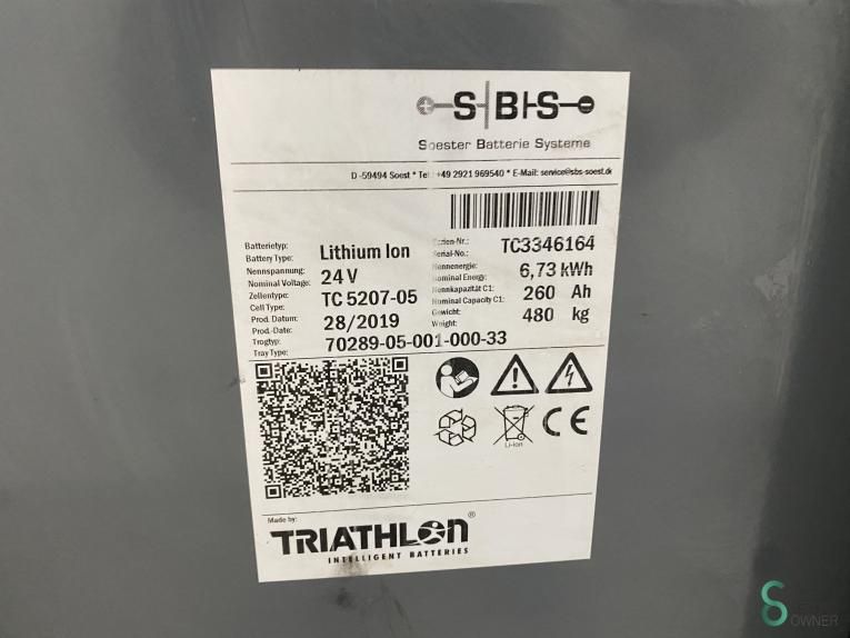 Kommissionierer Elektrisch Linde V10-02 2019