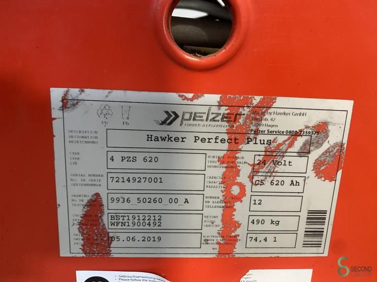 Orderpickers Electric Linde V10-02 2019