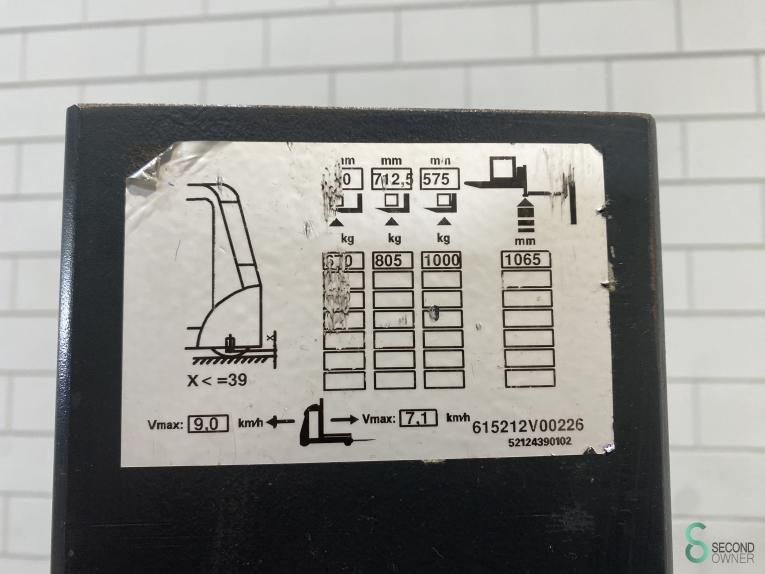 Orderpickers Electric Linde V10-02 2019