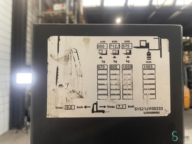 Orderpickers Electric Linde V10-02 2019