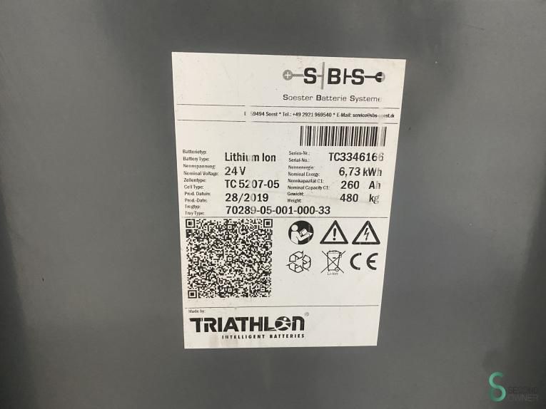 Orderpickers Electric Linde V10-02 2019