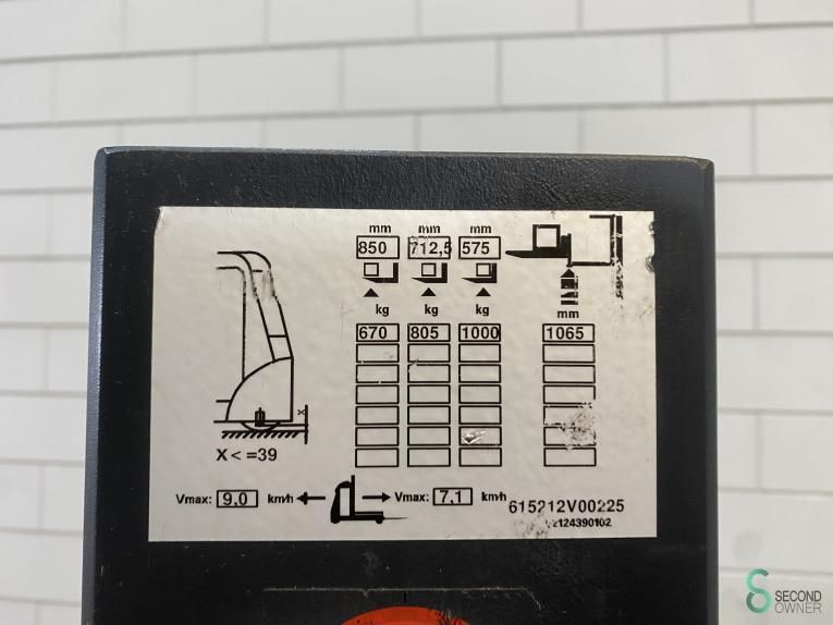 Orderpickers Electric Linde V10-02 2019