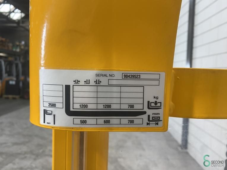 Stapelaars Elektrisch Jungheinrich EJC 112 2013