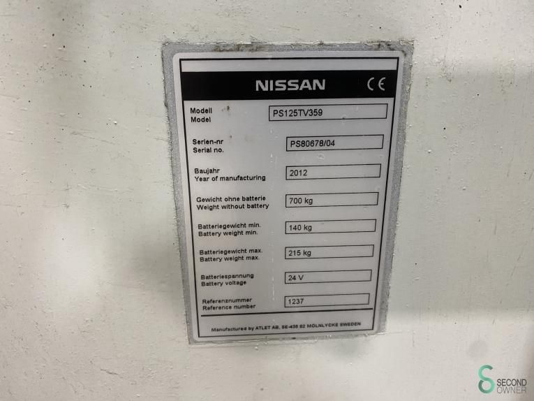 Stackers Electric Atlet PS125TV359 2012