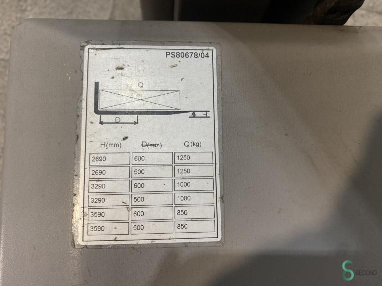 Stackers Electric Atlet PS125TV359 2012