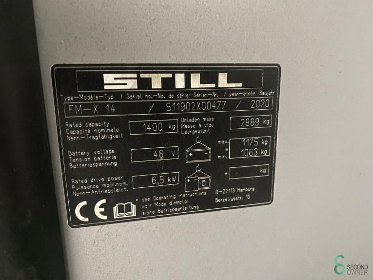 Reachtrucks Electric Still FM-X14 2020