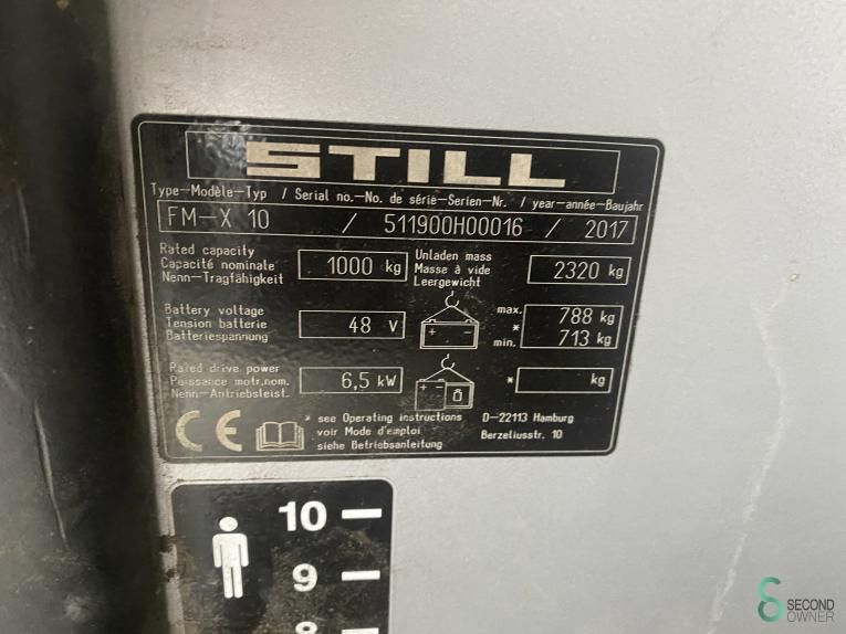 Reachtrucks Electric Still FM-X10 2017