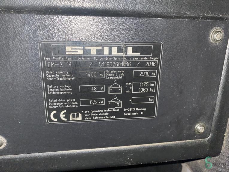 Reachtrucks Electric Still FM-X14 2016