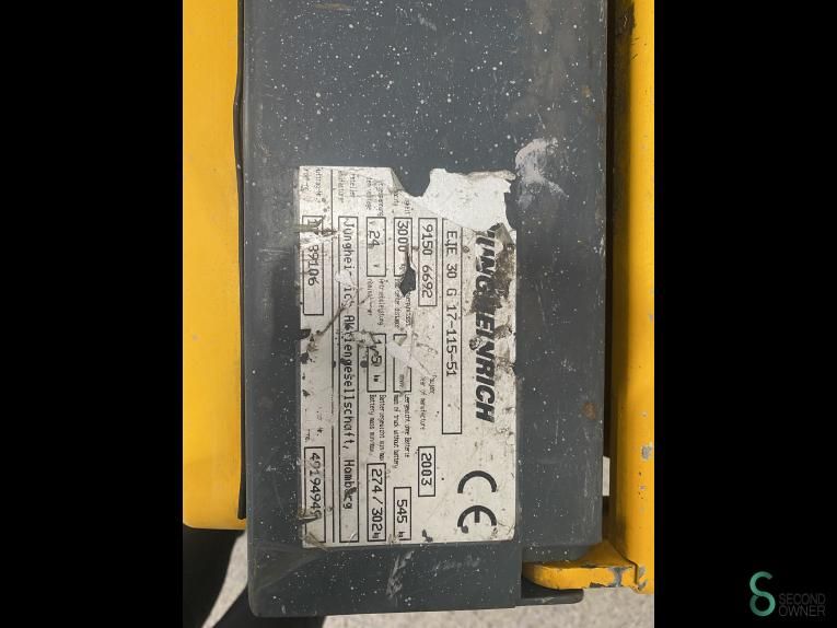 Pallet trucks Electric Jungheinrich EJE30 2003