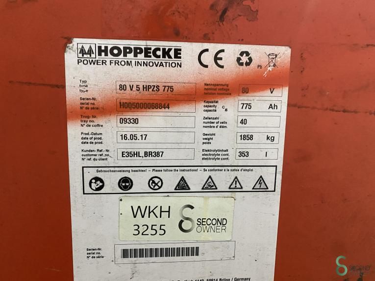 Heftrucks Elektrisch Hyster J2.50XM-861 2001