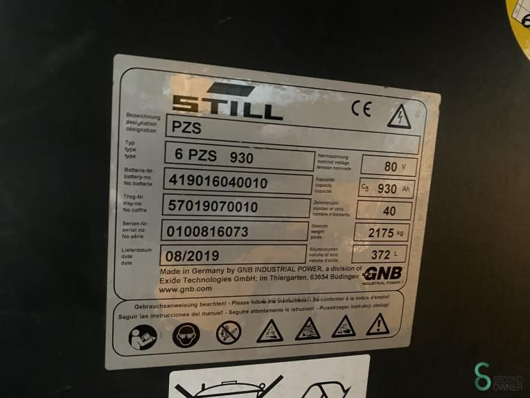 Forklifts Electric Still RX60-50 2019