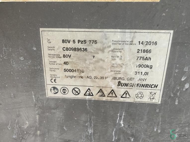 Forklifts Electric Jungheinrich EFG 425k 2016