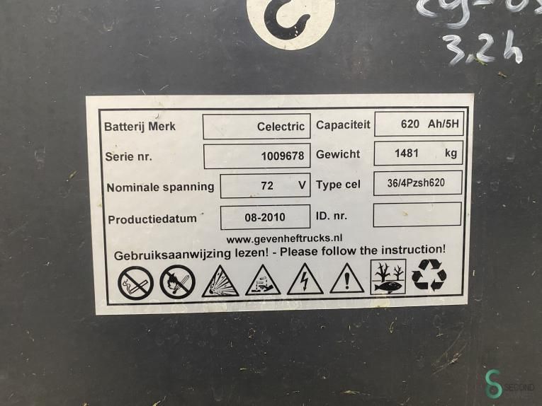 Gabelstapler Elektrisch Hyster J 2.50 XM 2000