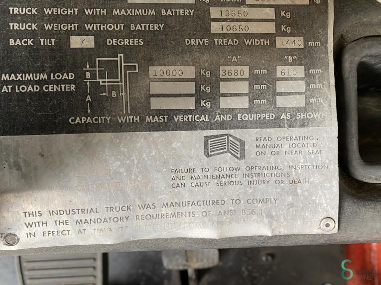 Gabelstapler Elektrisch Hoist E10 2000