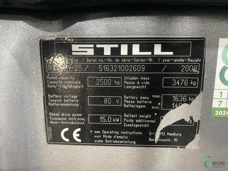 Heftrucks Elektrisch Still RX60-25 2008