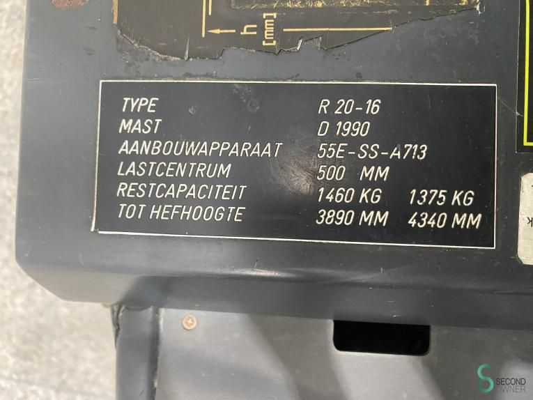 Gabelstapler Elektrisch Still R20-16 1998