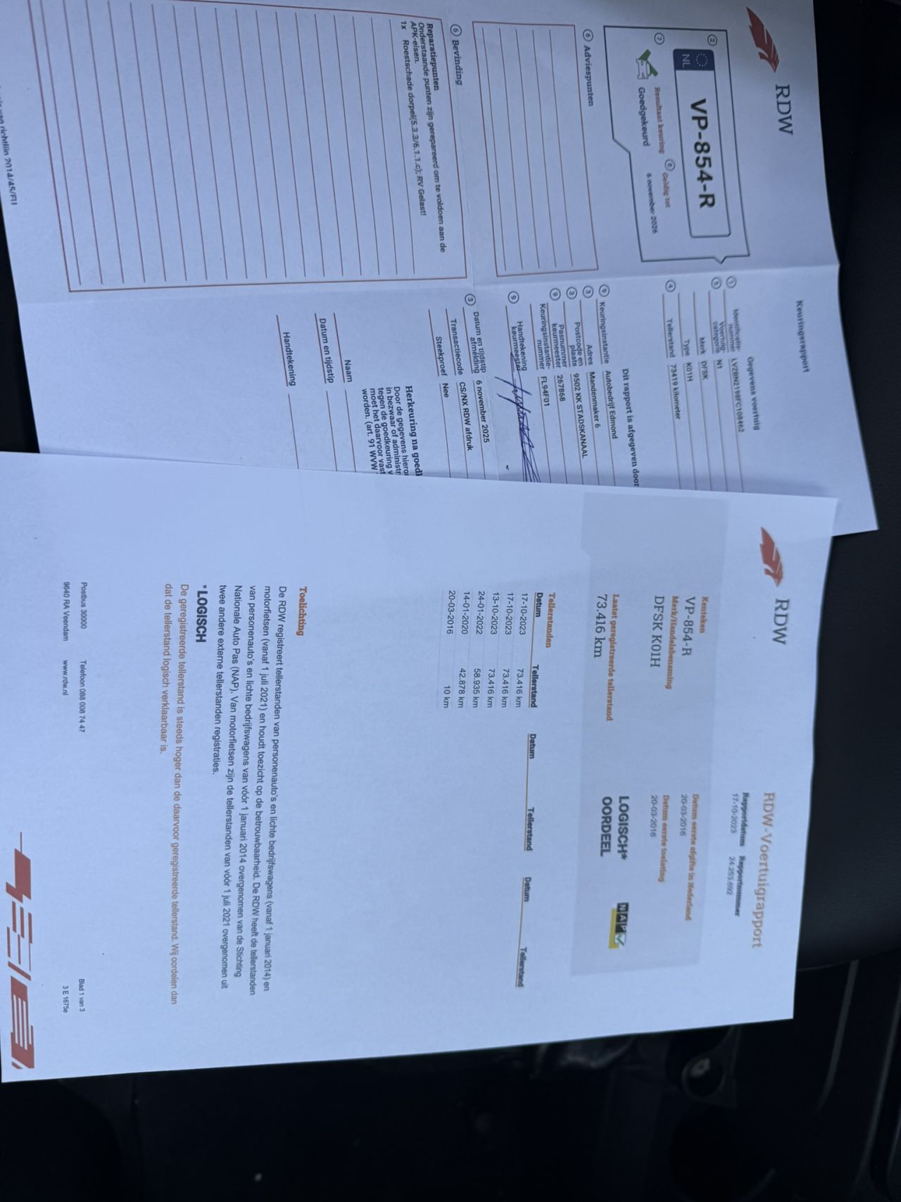 DFSK pick up apk nap