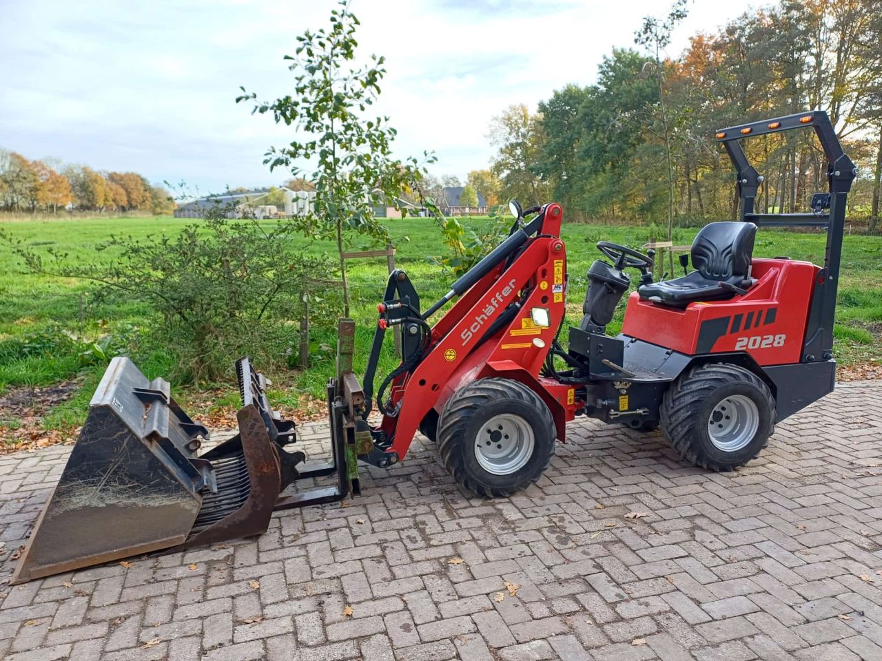 Schäffer 2028 | bj2018 | 1016uur | Bak Puinbak Lepels