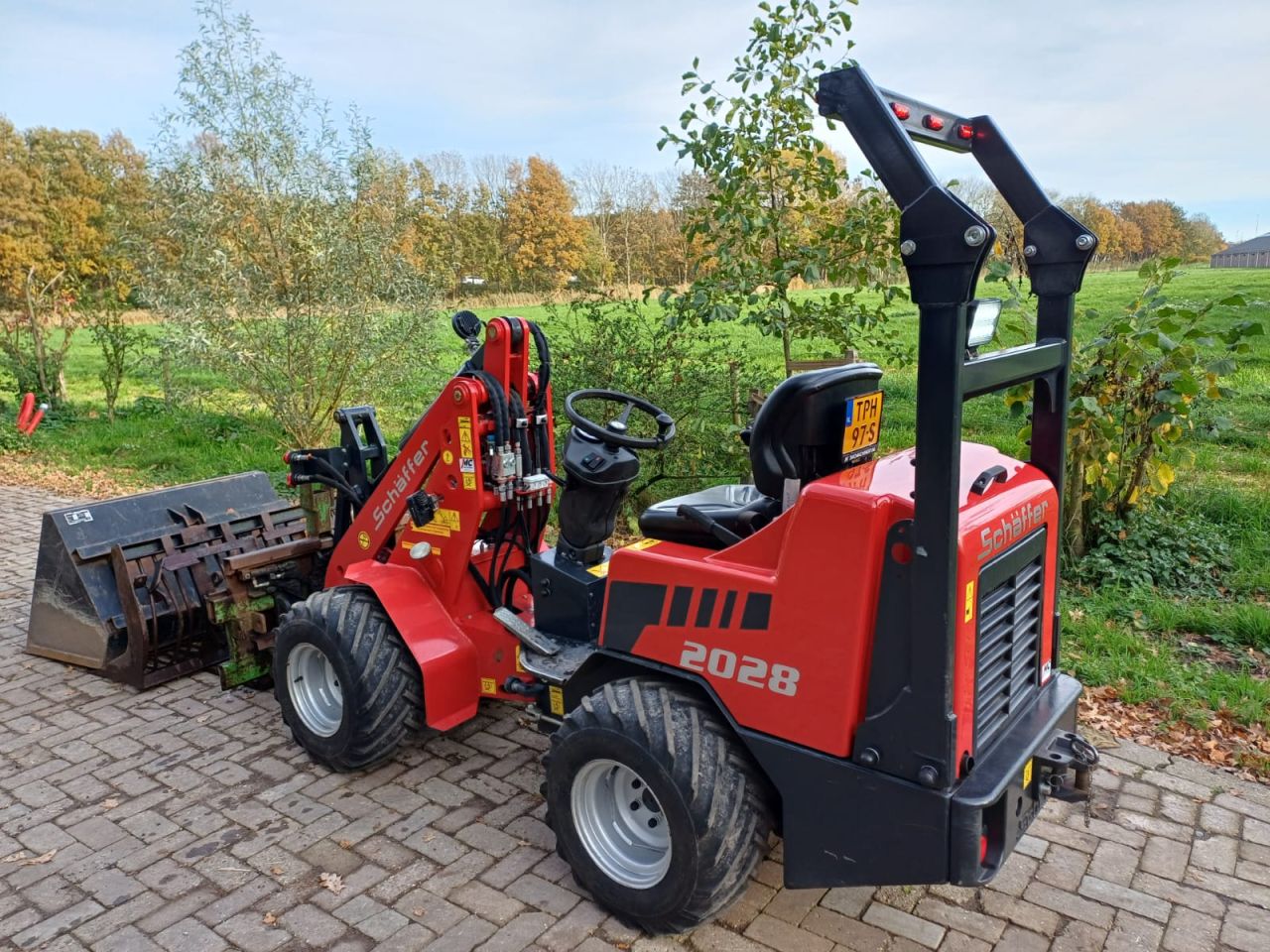 Schäffer 2028 | bj2018 | 1016uur | Bak Puinbak Lepels