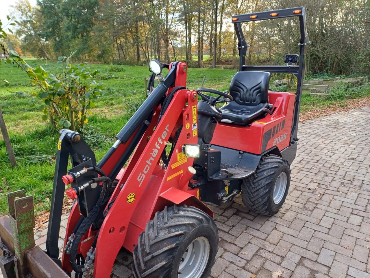 Schäffer 2028 | bj2018 | 1016uur | Bak Puinbak Lepels