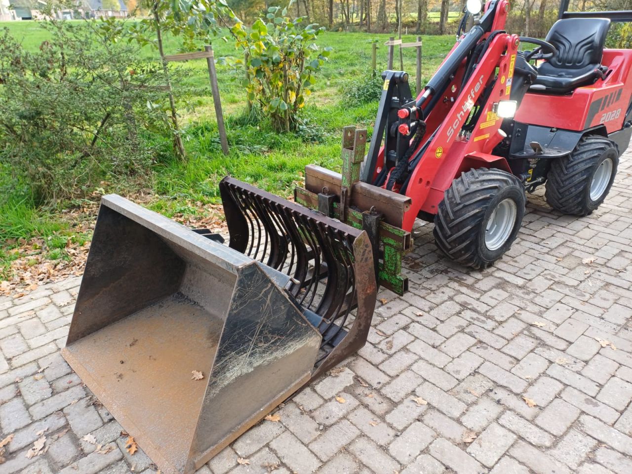 Schäffer 2028 | bj2018 | 1016uur | Bak Puinbak Lepels