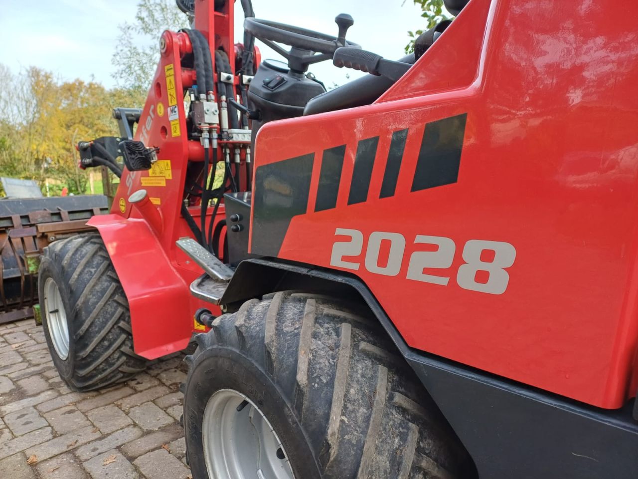 Schäffer 2028 | bj2018 | 1016uur | Bak Puinbak Lepels