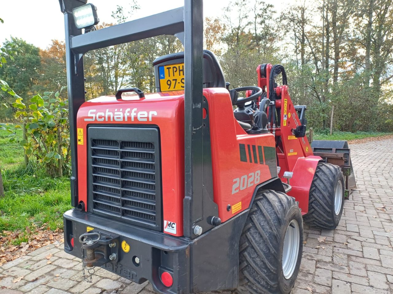 Schäffer 2028 | bj2018 | 1016uur | Bak Puinbak Lepels