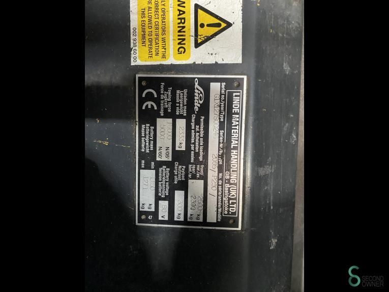 Tractors Electric Linde P250 2005