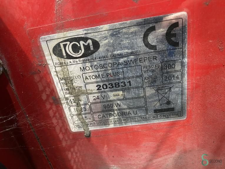 Cleaning Machines Electric RCM Atom Plus 2014