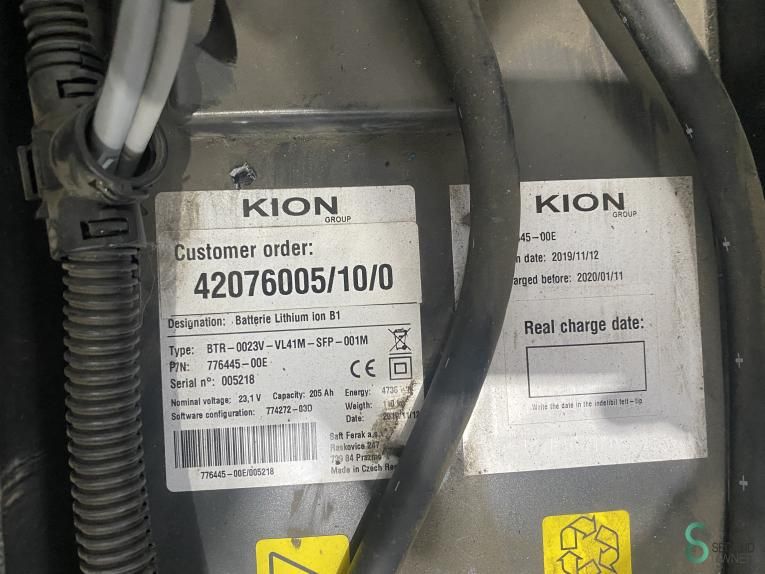 Batterien Elektrisch KION BTR-0023V-VL41M-SFP-001M 2019