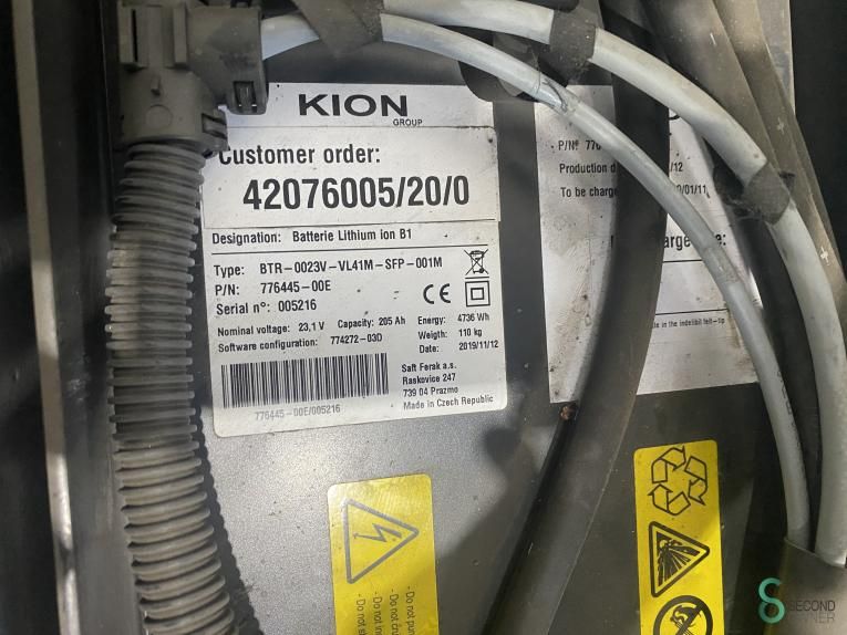 Batteries Electric KION BTR-0023V-VL41M-SFP-001M 2019