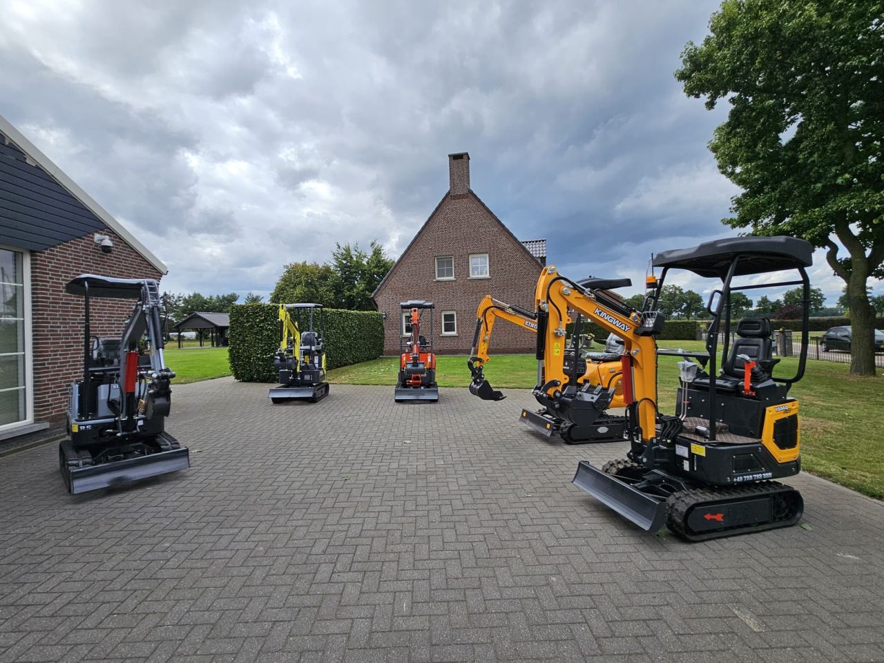 Kingway Minibagger – Mini bagger, Bagger, große Auswahl