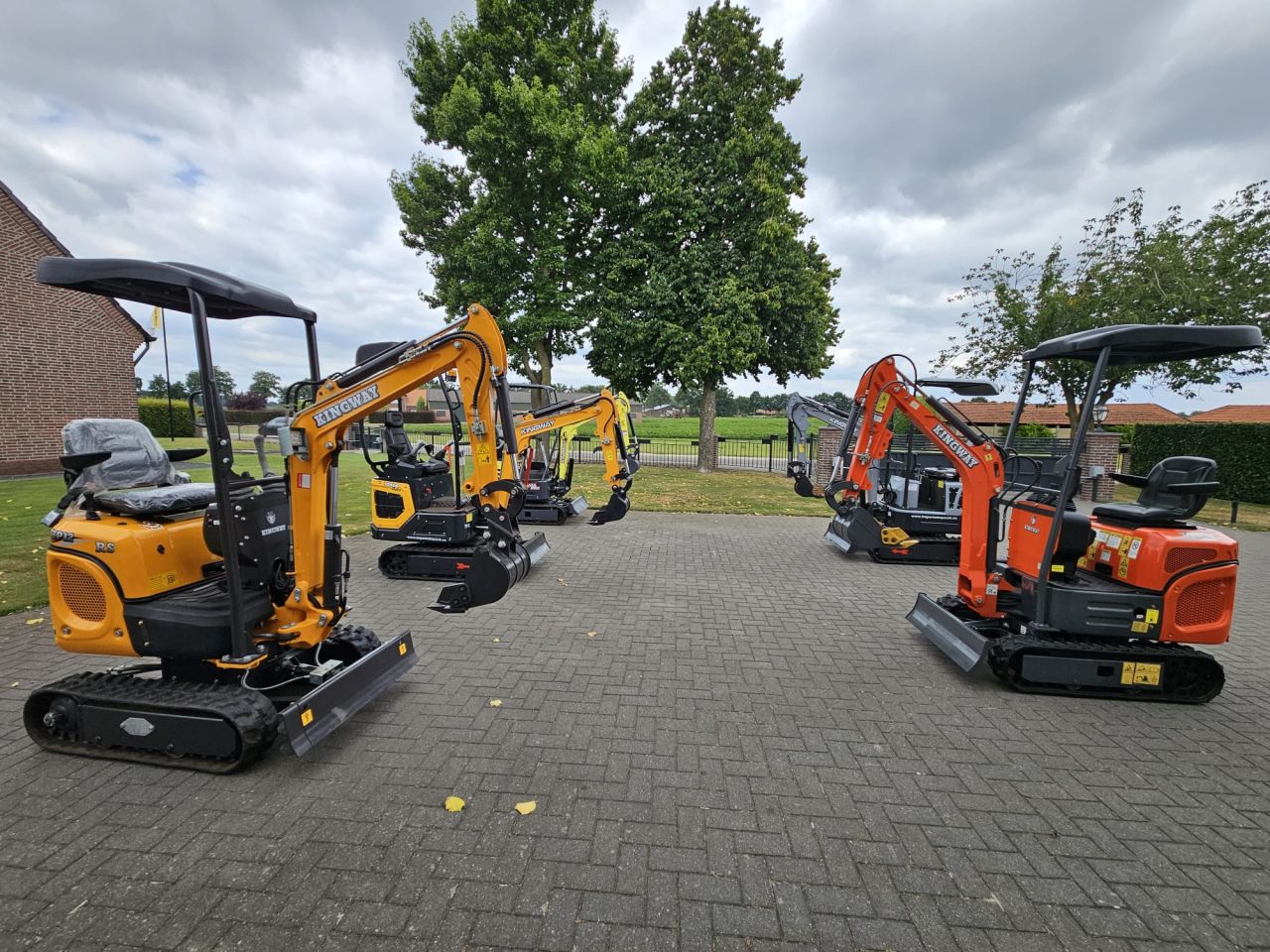 Kingway Minibagger – Mini bagger, Bagger, große Auswahl