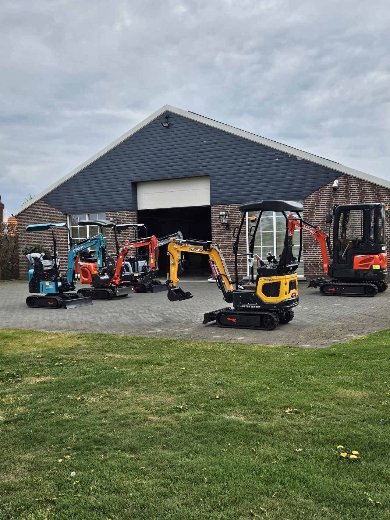 Kingway Minibagger – Mini bagger, Bagger, große Auswahl