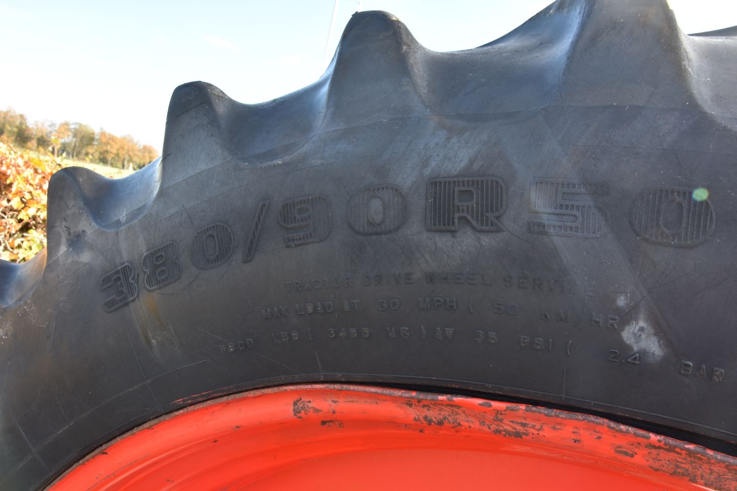 Firestone 380/90R50 dubbellucht/cultuur