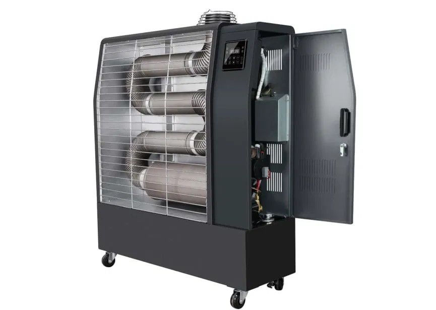 Climameister Val6 heater buizenkachel kachel werkplaatskachel