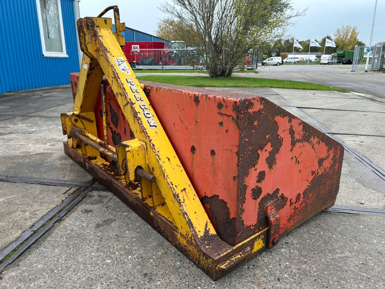 Peecon grondbak 180 driepunt