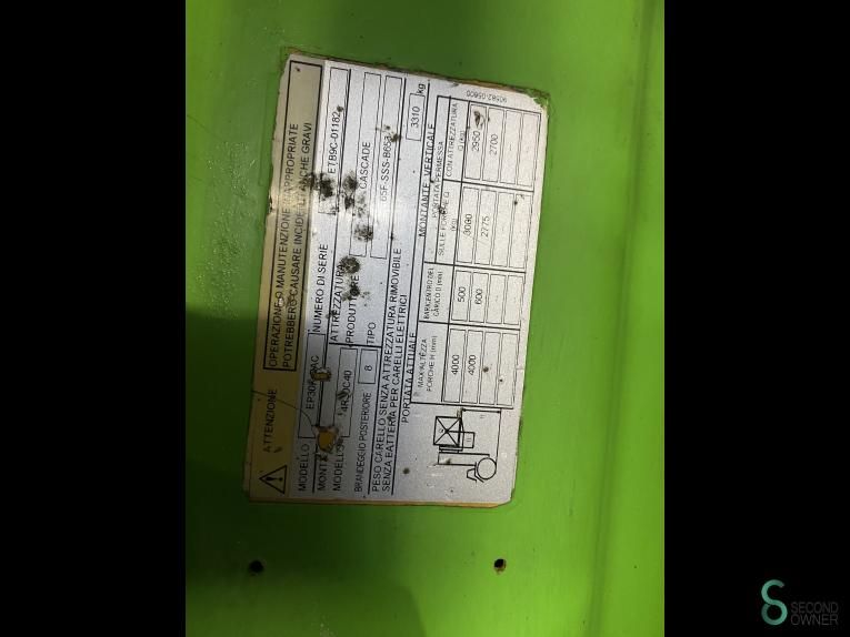 Gabelstapler Elektrisch Caterpillar EP30K PAC 2011