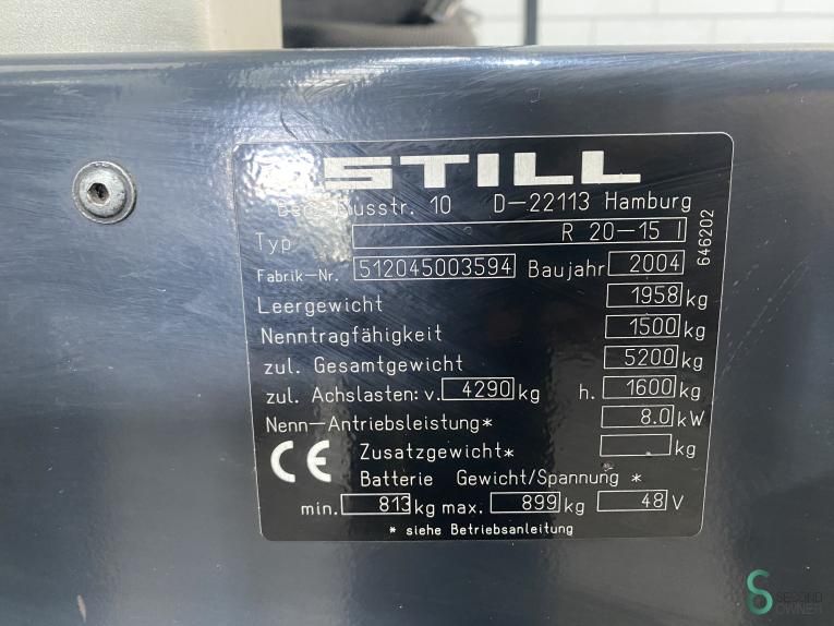 Forklifts Electric Still R20-15 2004