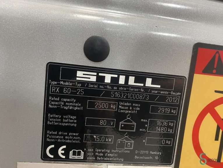 Forklifts Electric Still RX60-25 2012