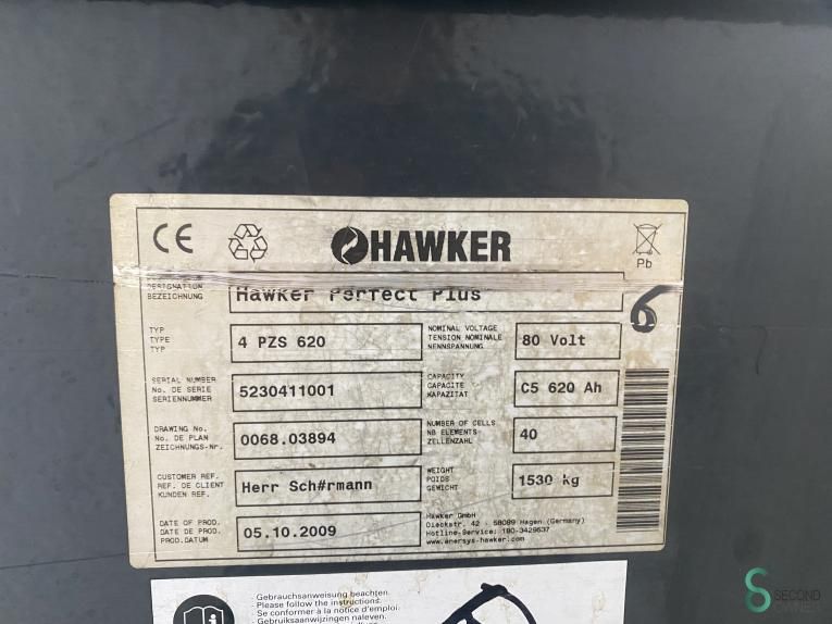 Side loaders Electric Hubtex 1994