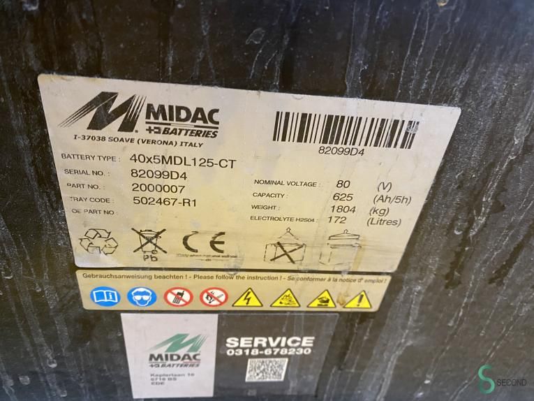 Forklifts Electric Jungheinrich EFG 430 2005