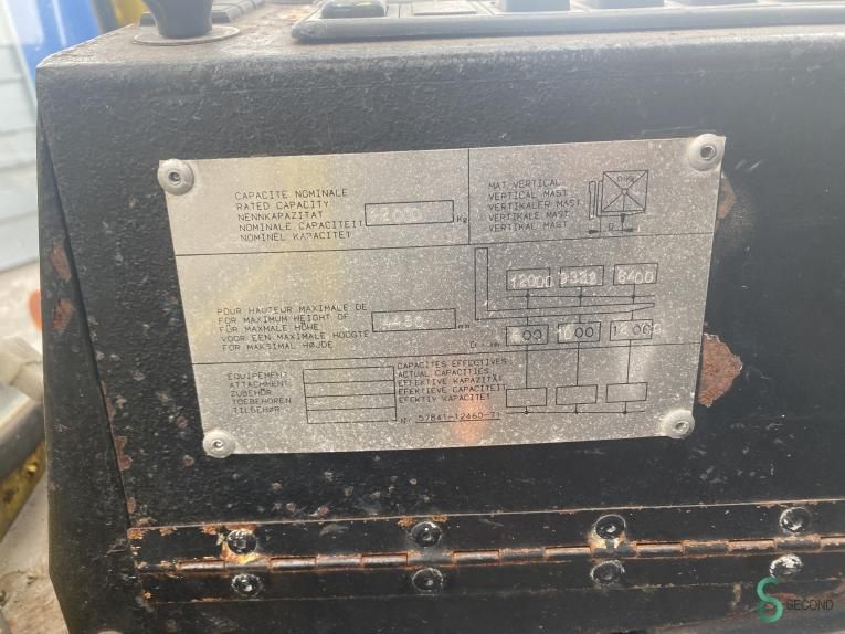 Forklifts Diesel Kalmar DC 12-600 1988