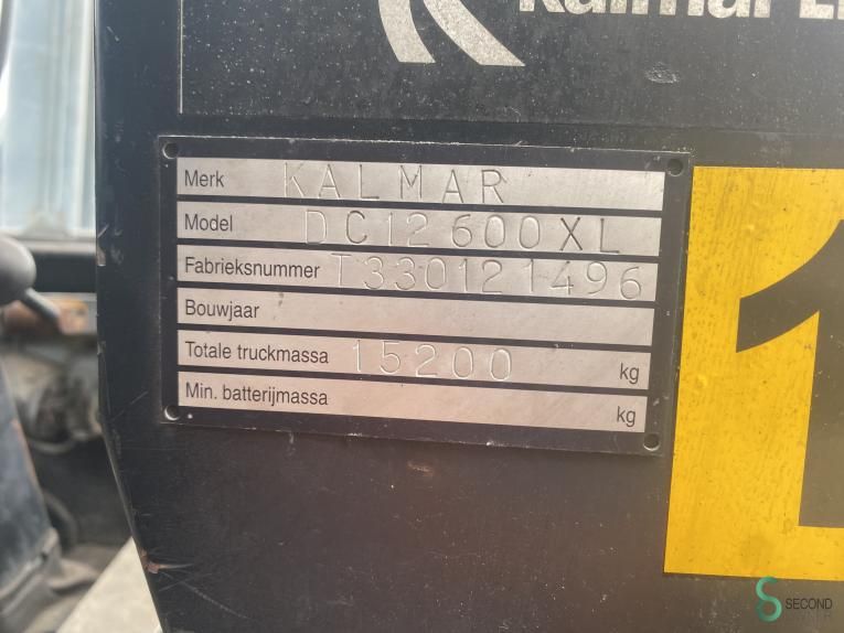 Forklifts Diesel Kalmar DC 12-600 1988