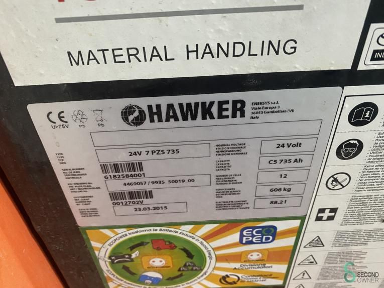 Forklifts Electric Toyota 7FBEST13 2012