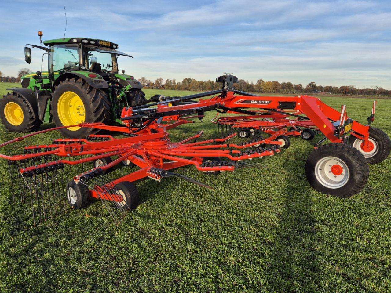 Kuhn GA 9531 dubbele hark BJ2018