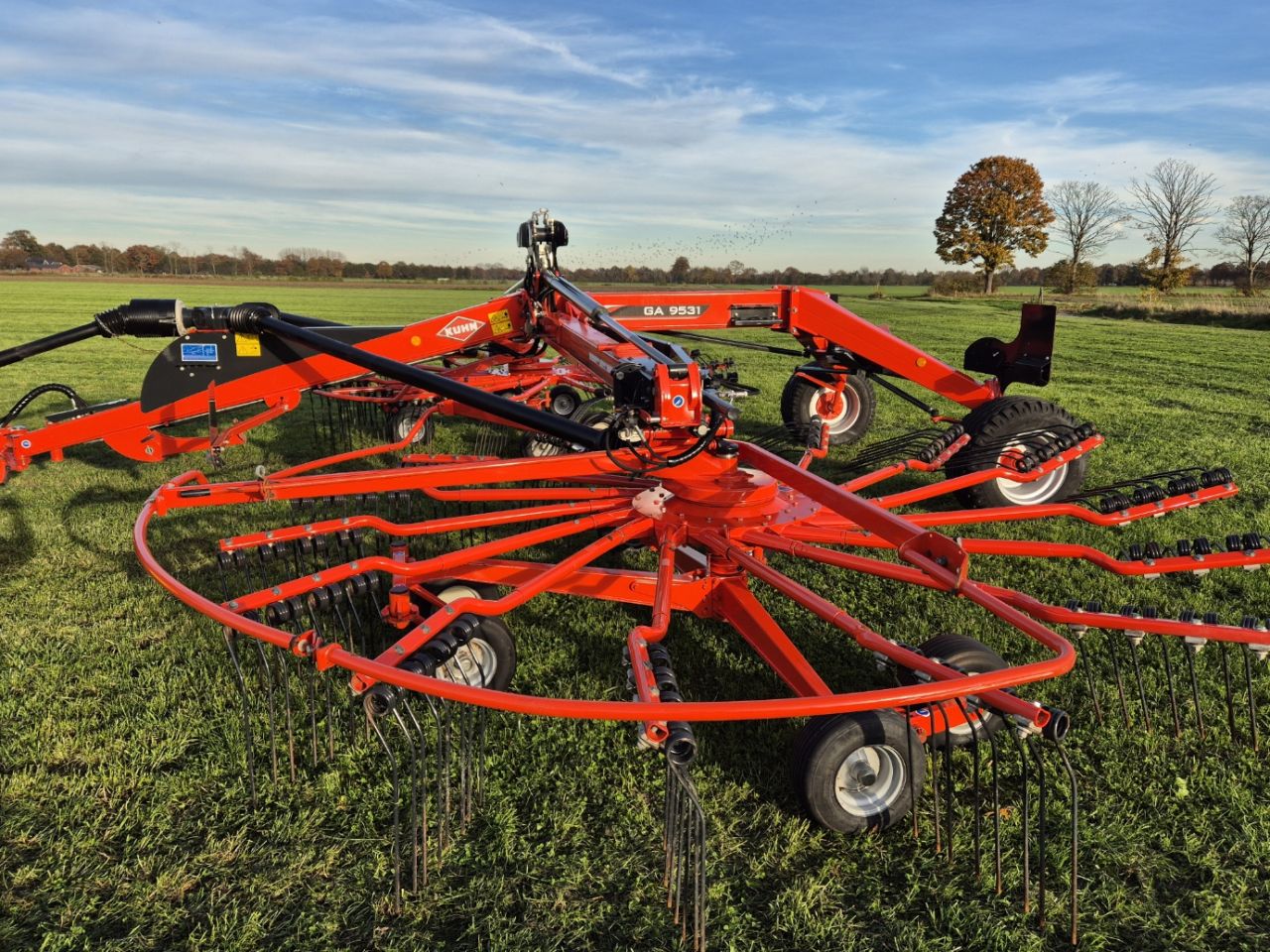 Kuhn GA 9531 dubbele hark BJ2018