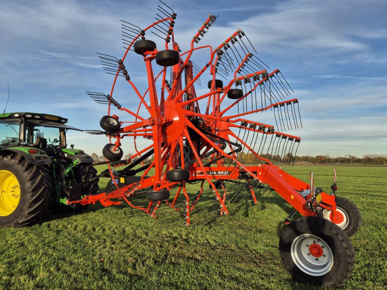 Kuhn GA 9531 dubbele hark BJ2018
