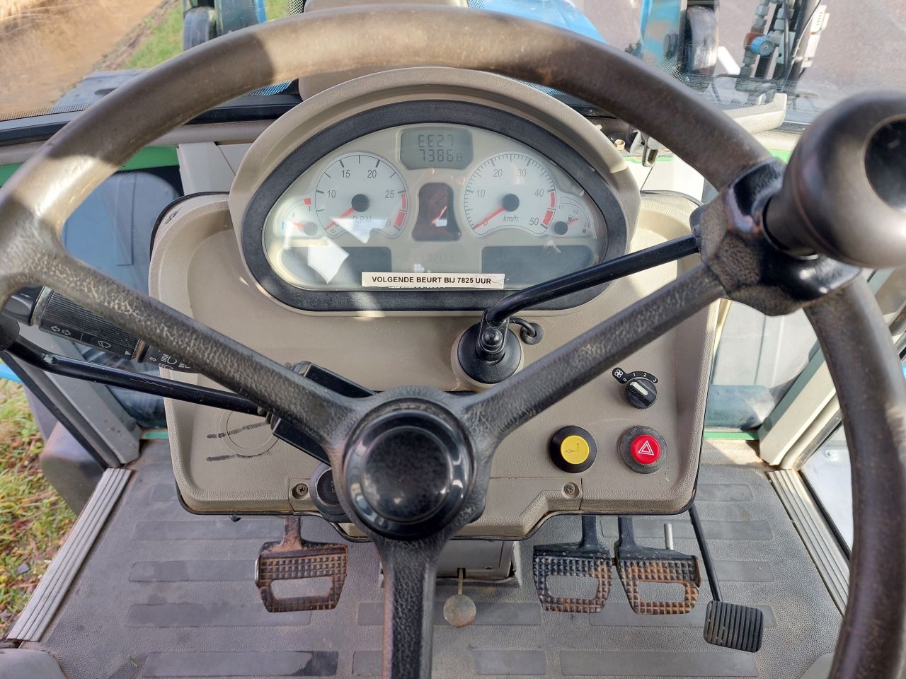 Fendt 309 CI met voorlader 7386 uur